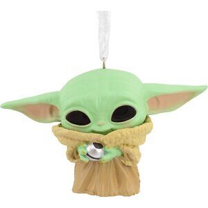 🆕  The Mandalorian Child Grogu Funko POP Christmas Ornament Styled Design Resin